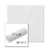 Picture of Improve White | Set of 2 | 7" x 18" Sunbrella Outdoor Bolster Pillows with Premium Inserts