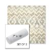 Picture of Inga Marble | Set of 2 | 7" x 18" Sunbrella Outdoor Bolster Pillows with Premium Inserts