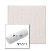 Picture of Kaia Linen | Set of 2 | 7" x 18" Sunbrella Outdoor Bolster Pillows with Premium Inserts