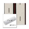Picture of Khaima Kalahari | Set of 2 | 7" x 18" Sunbrella Outdoor Bolster Pillows with Premium Inserts