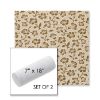 Picture of Mia Toffee | Set of 2 | 7" x 18" Sunbrella Outdoor Bolster Pillows with Premium Inserts