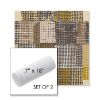 Picture of Pop Corn | Set of 2 | 7" x 18" Sunbrella Outdoor Bolster Pillows with Premium Inserts