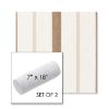 Picture of Revival Sand | Set of 2 | 7" x 18" Sunbrella Outdoor Bolster Pillows with Premium Inserts