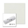Picture of Sailcloth Salt | Set of 2 | 7" x 18" Sunbrella Outdoor Bolster Pillows with Premium Inserts
