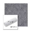 Picture of Shibori Indigo | Set of 2 | 7" x 18" Sunbrella Outdoor Bolster Pillows with Premium Inserts