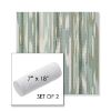 Picture of Transformation Moss | Set of 2 | 7" x 18" Sunbrella Outdoor Bolster Pillows with Premium Inserts