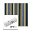 Picture of Varsity Country Club | Set of 2 | 7" x 18" Sunbrella Outdoor Bolster Pillows with Premium Inserts
