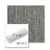 Picture of Vista Slate | Set of 2 | 7" x 18" Sunbrella Outdoor Bolster Pillows with Premium Inserts