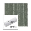 Picture of Abundant Seaglass | Set of 2 | 7" x 20" Sunbrella Outdoor Bolster Pillows with Premium Inserts