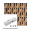 Picture of Buoy Sunset | Set of 2 | 7" x 20" Sunbrella Outdoor Bolster Pillows with Premium Inserts