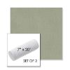 Picture of Canvas Seasalt | Set of 2 | 7" x 20" Sunbrella Outdoor Bolster Pillows with Premium Inserts