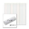 Picture of Carlo Coastal | Set of 2 | 7" x 20" Sunbrella Outdoor Bolster Pillows with Premium Inserts