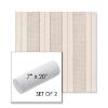 Picture of Carlo Graphite | Set of 2 | 7" x 20" Sunbrella Outdoor Bolster Pillows with Premium Inserts