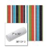 Picture of Carousel Confetti | Set of 2 | 7" x 20" Sunbrella Outdoor Bolster Pillows with Premium Inserts
