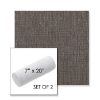 Picture of Cassava Mushroom | Set of 2 | 7" x 20" Sunbrella Outdoor Bolster Pillows with Premium Inserts