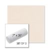 Picture of Cast Bisque | Set of 2 | 7" x 20" Sunbrella Outdoor Bolster Pillows with Premium Inserts