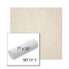 Picture of Cast Pumice | Set of 2 | 7" x 20" Sunbrella Outdoor Bolster Pillows with Premium Inserts