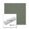Picture of Cast Sage | Set of 2 | 7" x 20" Sunbrella Outdoor Bolster Pillows with Premium Inserts