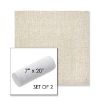 Picture of Chartres Cloud | Set of 2 | 7" x 20" Sunbrella Outdoor Bolster Pillows with Premium Inserts
