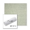 Picture of Chartres Mist | Set of 2 | 7" x 20" Sunbrella Outdoor Bolster Pillows with Premium Inserts