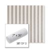 Picture of Costa Nickel | Set of 2 | 7" x 20" Sunbrella Outdoor Bolster Pillows with Premium Inserts