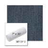 Picture of Dumont Shibori | Set of 2 | 7" x 20" Sunbrella Outdoor Bolster Pillows with Premium Inserts
