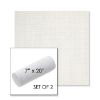Picture of Idol Snow | Set of 2 | 7" x 20" Sunbrella Outdoor Bolster Pillows with Premium Inserts