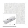 Picture of Improve White | Set of 2 | 7" x 20" Sunbrella Outdoor Bolster Pillows with Premium Inserts
