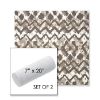 Picture of Inga Merino | Set of 2 | 7" x 20" Sunbrella Outdoor Bolster Pillows with Premium Inserts