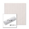 Picture of Kaia Linen | Set of 2 | 7" x 20" Sunbrella Outdoor Bolster Pillows with Premium Inserts
