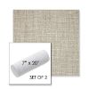 Picture of Linville Oyster | Set of 2 | 7" x 20" Sunbrella Outdoor Bolster Pillows with Premium Inserts