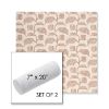 Picture of Lola Clay | Set of 2 | 7" x 20" Sunbrella Outdoor Bolster Pillows with Premium Inserts