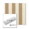 Picture of Maxim Heather Beige | Set of 2 | 7" x 20" Sunbrella Outdoor Bolster Pillows with Premium Inserts