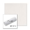Picture of Nova Parchment | Set of 2 | 7" x 20" Sunbrella Outdoor Bolster Pillows with Premium Inserts