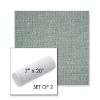 Picture of Piazza Mist | Set of 2 | 7" x 20" Sunbrella Outdoor Bolster Pillows with Premium Inserts
