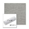 Picture of Piazza Stone | Set of 2 | 7" x 20" Sunbrella Outdoor Bolster Pillows with Premium Inserts