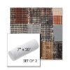 Picture of Pop Punchcard | Set of 2 | 7" x 20" Sunbrella Outdoor Bolster Pillows with Premium Inserts