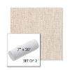 Picture of Poros Linen | Set of 2 | 7" x 20" Sunbrella Outdoor Bolster Pillows with Premium Inserts
