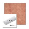 Picture of Posh Coral | Set of 2 | 7" x 20" Sunbrella Outdoor Bolster Pillows with Premium Inserts