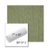 Picture of Posh Shamrock | Set of 2 | 7" x 20" Sunbrella Outdoor Bolster Pillows with Premium Inserts