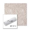 Picture of Rapids Camel | Set of 2 | 7" x 20" Sunbrella Outdoor Bolster Pillows with Premium Inserts