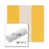 Picture of Rothko Lemonade | Set of 2 | 7" x 20" Sunbrella Outdoor Bolster Pillows with Premium Inserts