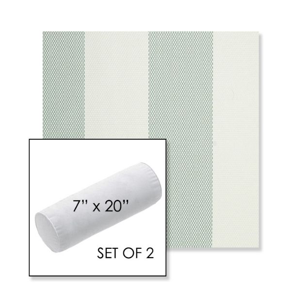Picture of Rothko Seahorse | Set of 2 | 7" x 20" Sunbrella Outdoor Bolster Pillows with Premium Inserts