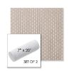 Picture of Royale Silk | Set of 2 | 7" x 20" Sunbrella Outdoor Bolster Pillows with Premium Inserts