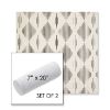 Picture of Spinner Diamond Onyx | Set of 2 | 7" x 20" Sunbrella Outdoor Bolster Pillows with Premium Inserts
