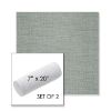 Picture of Willa Mist | Set of 2 | 7" x 20" Sunbrella Outdoor Bolster Pillows with Premium Inserts