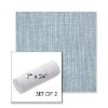 Picture of Adena Celeste | Set of 2 | 7" x 24" Sunbrella Outdoor Bolster Pillows with Premium Inserts