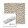 Picture of Agra Pebble | Set of 2 | 7" x 24" Sunbrella Outdoor Bolster Pillows with Premium Inserts