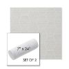 Picture of Amalfi Sand | Set of 2 | 7" x 24" Sunbrella Outdoor Bolster Pillows with Premium Inserts