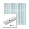 Picture of Benson Lagoon | Set of 2 | 7" x 24" Sunbrella Outdoor Bolster Pillows with Premium Inserts